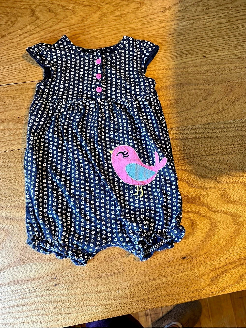 Carter's Floral Romper Size 24M